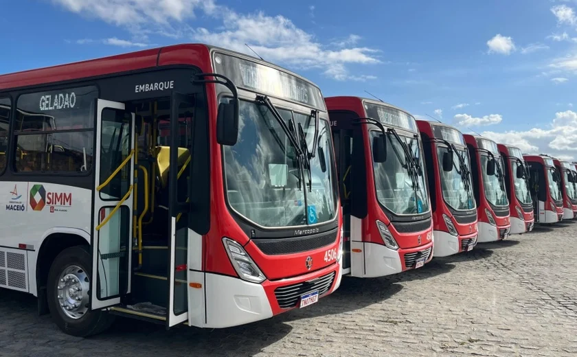 Vinte novos Geladões ampliam frota de ônibus climatizados em Maceió