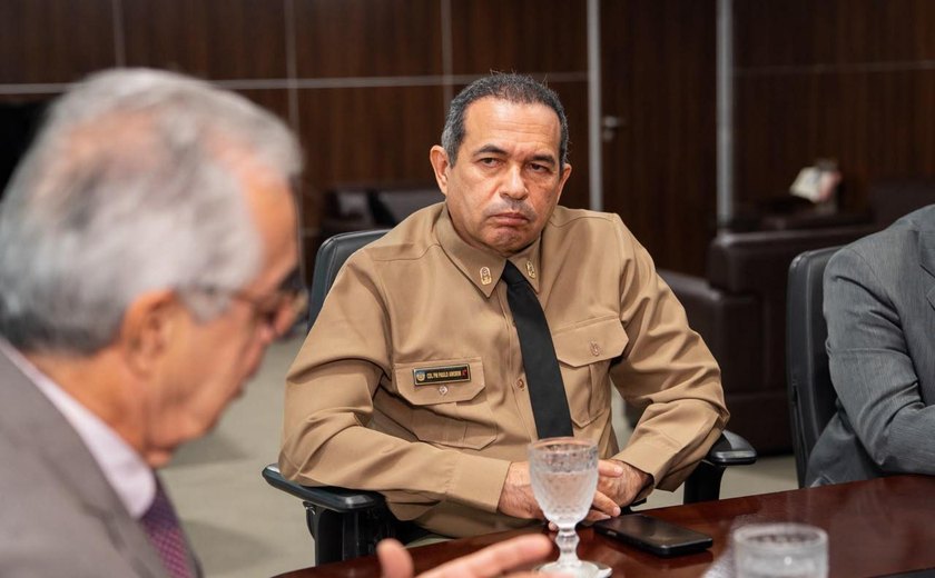 Comandante-geral da PM e presidente do TRE se reúnem para alinhar ações de segurança para o 2º turno