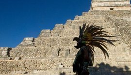 Descoberta estrutura no interior de pirâmide maia no México