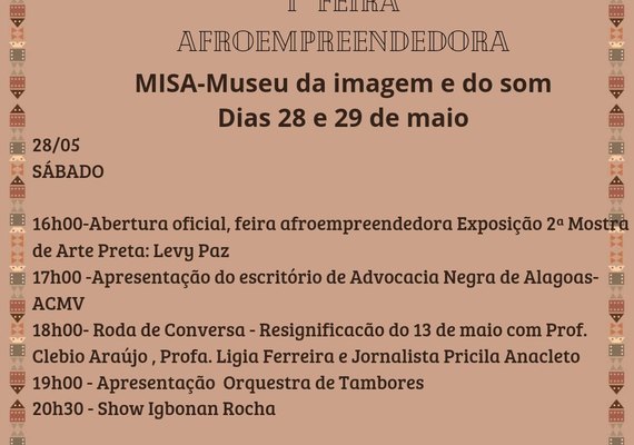1ª Feira Afroempreendedora do Coletivo Nosso Ilê começa neste sábado (28)