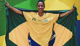 Atleta de São Brás é destaque na seleção brasileira de futsal