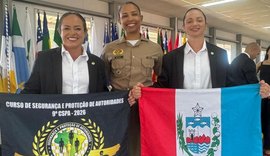 Militares alagoanas concluem curso de segurança e proteção de autoridades da Força Nacional