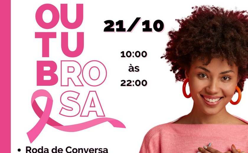 Outubro Rosa leva diversas ações de saúde ao Arapiraca Garden shopping