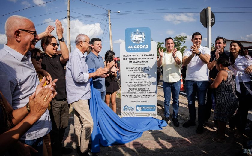 Paulo Dantas entrega três quilômetros de pavimentação urbana em Cacimbinhas