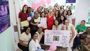 Professora celebra última quimioterapia com homenagem marcada por acolhimento e esperança
