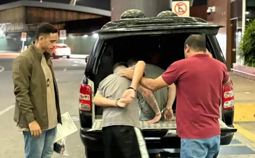 Golpistas do RS são capturados no aeroporto de Maceió ao tentar embarcar após aplicar fraudes