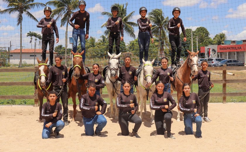 Polícia Militar promove cidadania e inclusão com Centauro Mirim