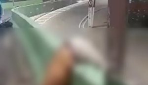 Motociclista morre e passageira fica ferida em acidente no Viaduto João Lyra