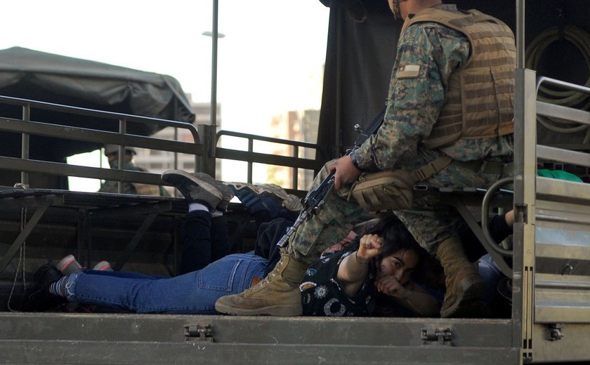 Chile convoca reservistas das Forças Armadas para conter manifestações no país