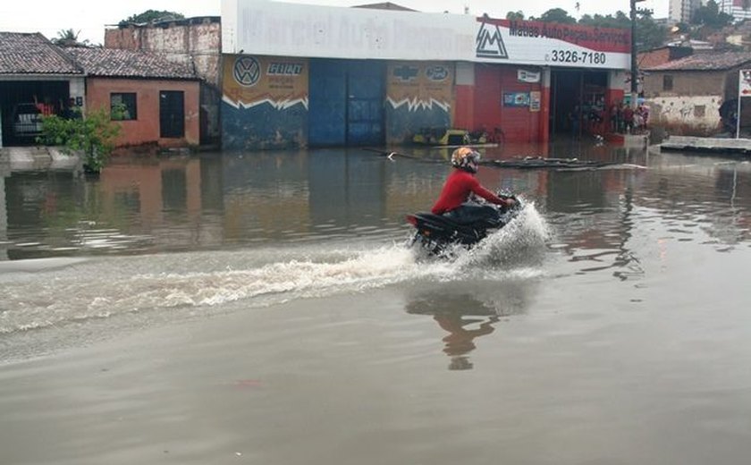 Chuvas podem atingir norte de Alagoas; Maceió pode ter chuvas moderadas