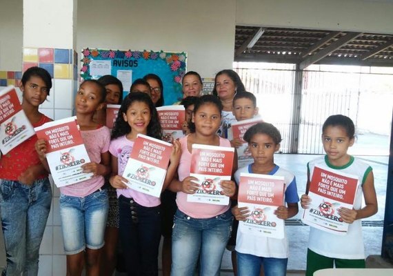 Ações educativas reforçam combate ao mosquito Aedes aegypti em Maceió