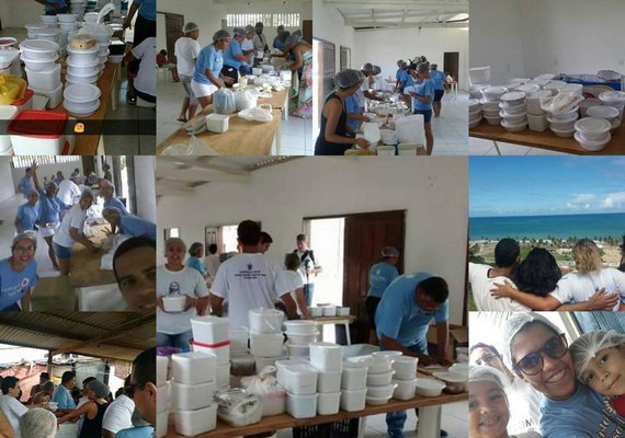 Sexta-feira da Paixão também é dia de solidariedade e entrega de quentinhas  