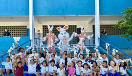 Páscoa Solidária leva alegria a crianças do Lar São Domingos