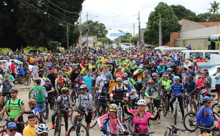Sétima etapa do Circuito Integração reúne em Penedo mais de 500 ciclistas