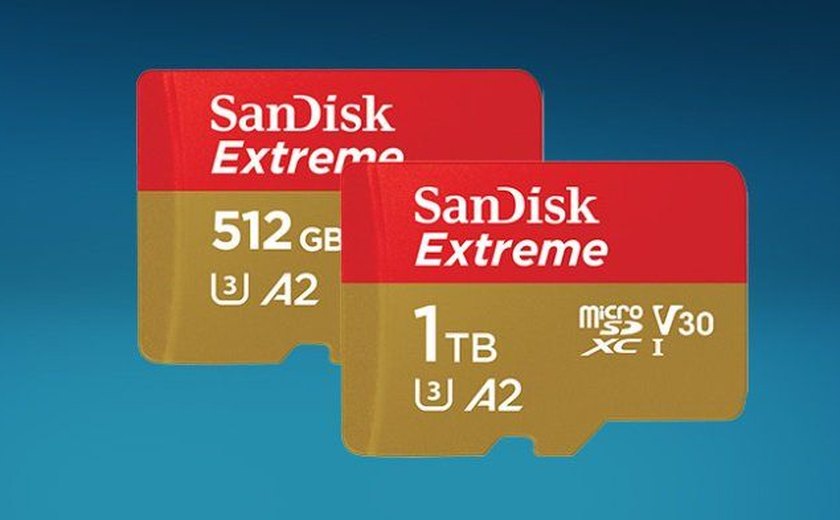 Empresas anunciam os primeiros cartões microSD de 1 TB