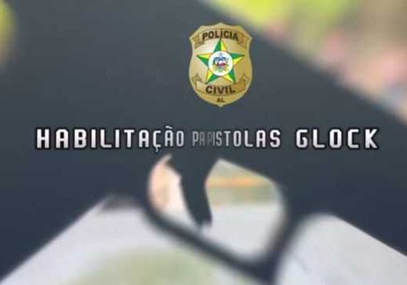 Policiais são habilitados ao uso, manejo e manutenção de pistolas Glock