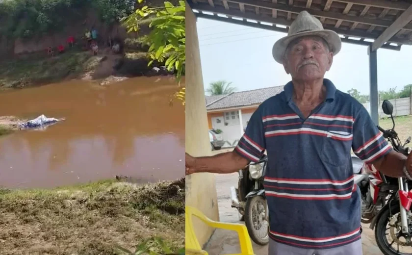 Corpo de idoso é encontrado por populares às margens do Rio Itiúba, em Olho d'Água Grande