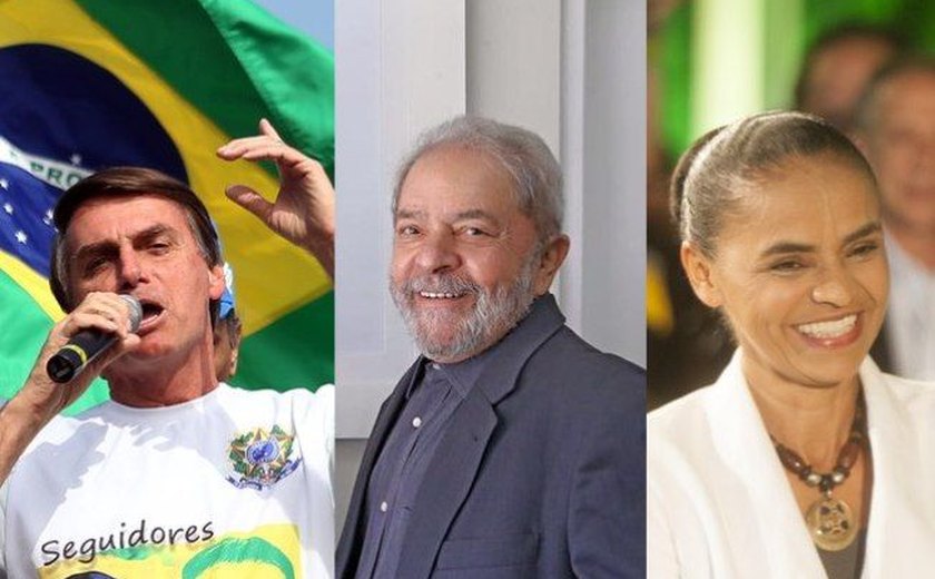 Mesmo preso, Lula ainda lidera a corrida presidencial, segundo o Datafolha