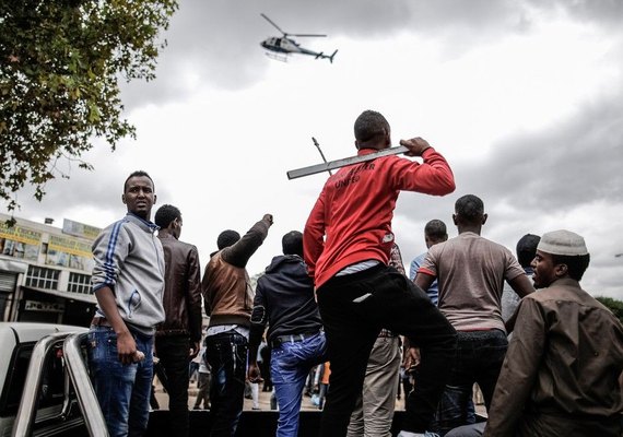 Polícia dispersa manifestação anti-imigrantes na África do Sul