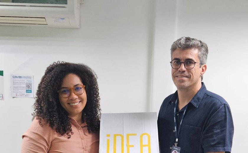 Oficina sensorial do CAU/AL convida público da Bienal do Livro a enxergar o mundo pela altura de uma criança