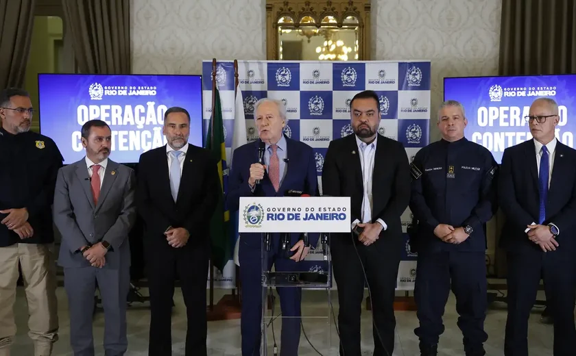 Lewandowski e Claudio Castro anunciam escritório emergencial contra crime