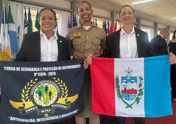 Militares alagoanas concluem curso de segurança e proteção de autoridades da Força Nacional