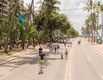 Semesp realiza manhã de lazer na orla de Maceió no domingo (23)
