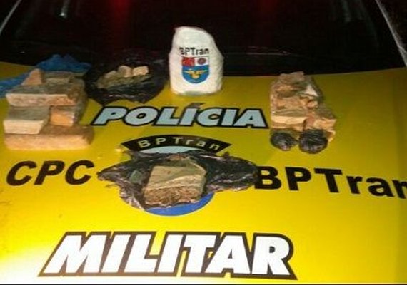 Operação da PM resulta em apreensão de menor com drogas avaliadas em R$ 400 mil
