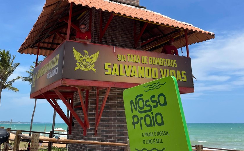 Nossa Praia: IMA e Bombeiros reforçam segurança no verão