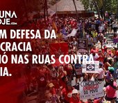 Ato contra anistia e por pautas voltadas à população