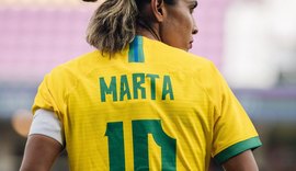 Marta é cortada da seleção após sofrer lesão no joelho esquerdo