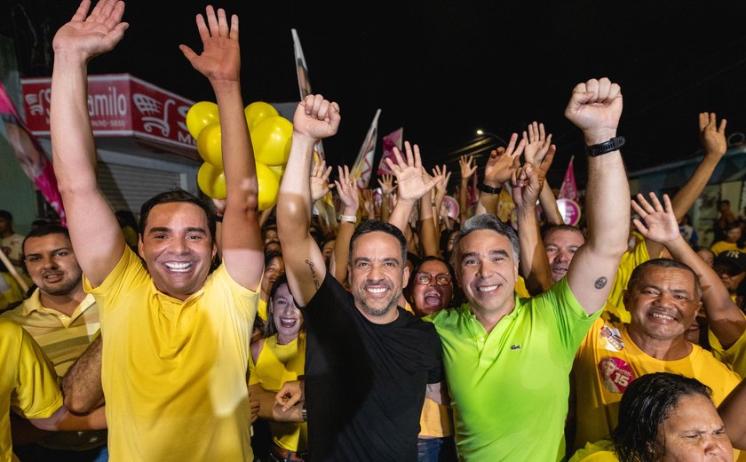 Rafael Brito realiza primeira caminhada da campanha pela Prefeitura de Maceió