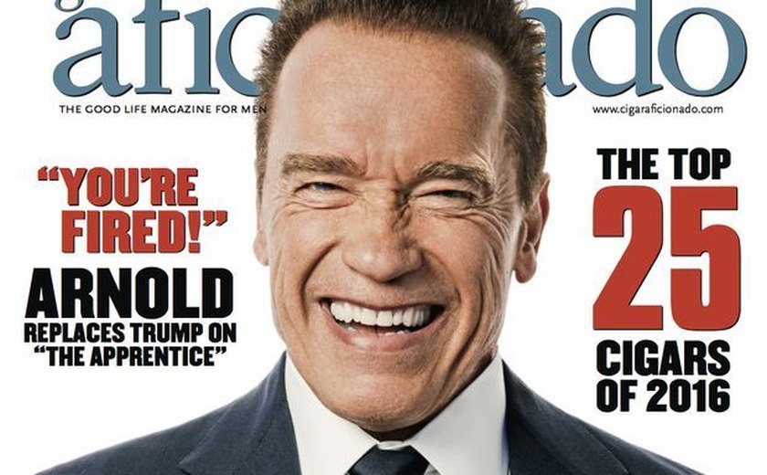 Schwarzenegger diz: 'Quando olho no espelho, eu vomito'