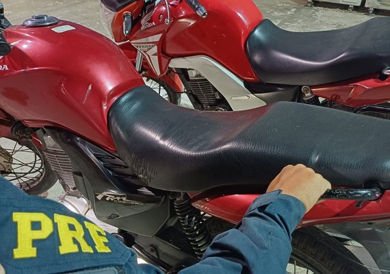 PRF identifica duas motocicletas com sinais de adulteração em União dos Palmares