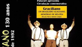 A Invisível Companhia de Teatro apresenta o l espetáculo teatral “GRACILIANO um brasileiro alagoano – Memórias de Heloisa”