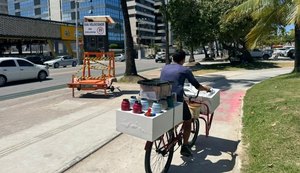 Controladores de velocidade educativos são instalados na ciclovia da orla de Maceió