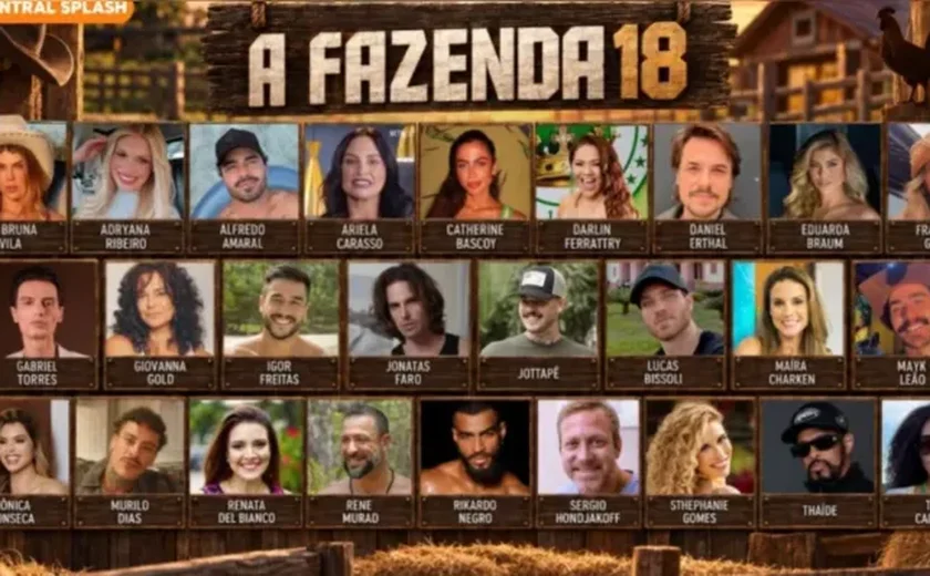 A Fazenda 18: veja os 22 peões anunciados para nova temporada