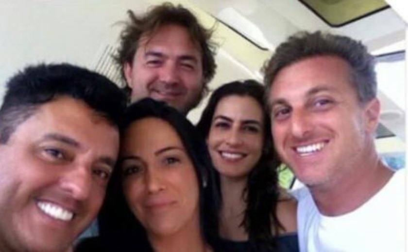 Luciano Huck apaga fotos ao lado de Joesley Batista, dono da JBS