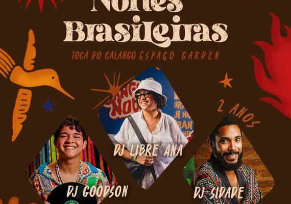 Noites Brasileiras comemora 2 anos com edição especial na Toca do Calango