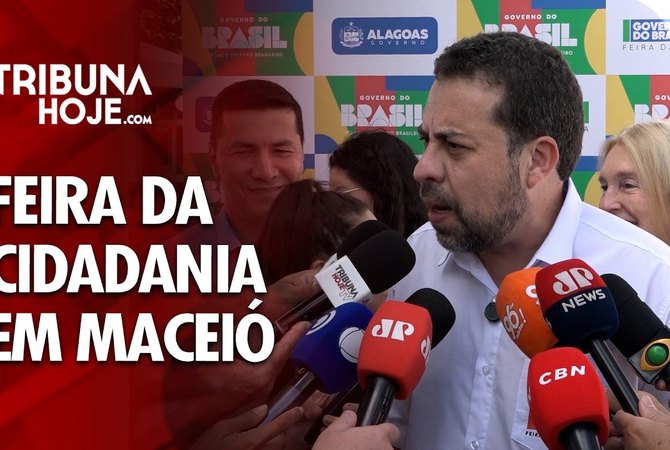 Mais de 5 mil pessoas são atendidas na Feira da Cidadania em Maceió