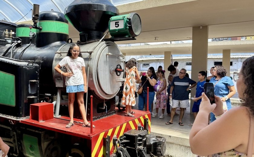 Cultura, aprendizado e alegria marcaram o primeiro passeio do Trem das Crianças