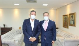 Governador recebe presidente da Câmara e defende trabalho integrado por Alagoas