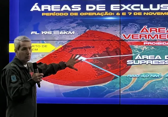 Cúpula de líderes da COP30 terá restrição de voos, caças e anti-drones