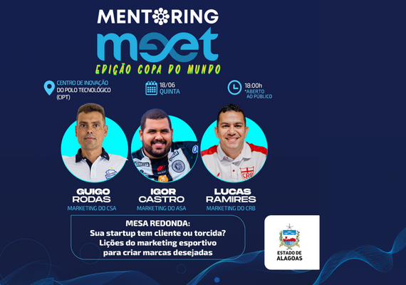 Evento debate marketing esportivo associado à criação de marcas em startups