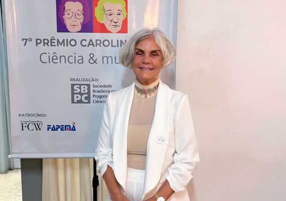 Docente recebe prêmio no Dia Internacional das Mulheres e Meninas na Ciência