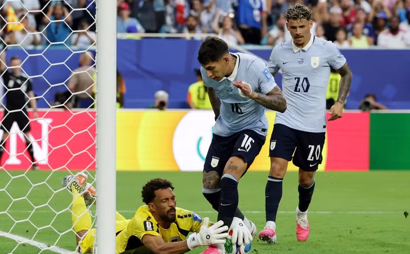 Uruguai e Cabo Verde ficam no empate em jogo eletrizante