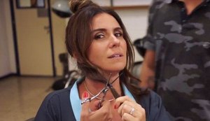 Giovanna Antonelli corta o próprio cabelo para doar para institução