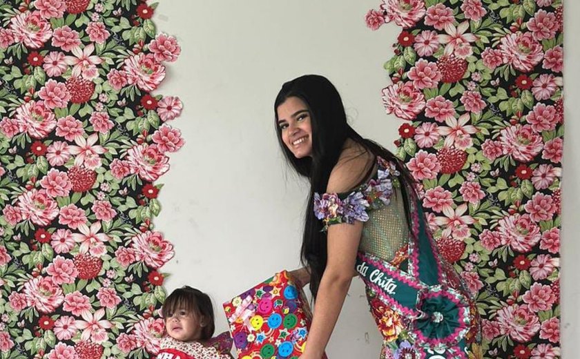 Concurso Rainha Mirim do Baile da Chita movimenta Programa Criança Feliz, em Paulo Jacinto