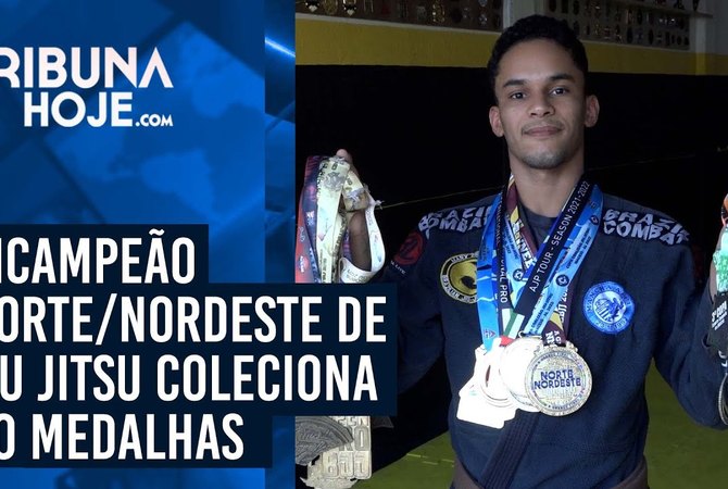 Bicampeão Norte/Nordeste de Jiu-Jitsu