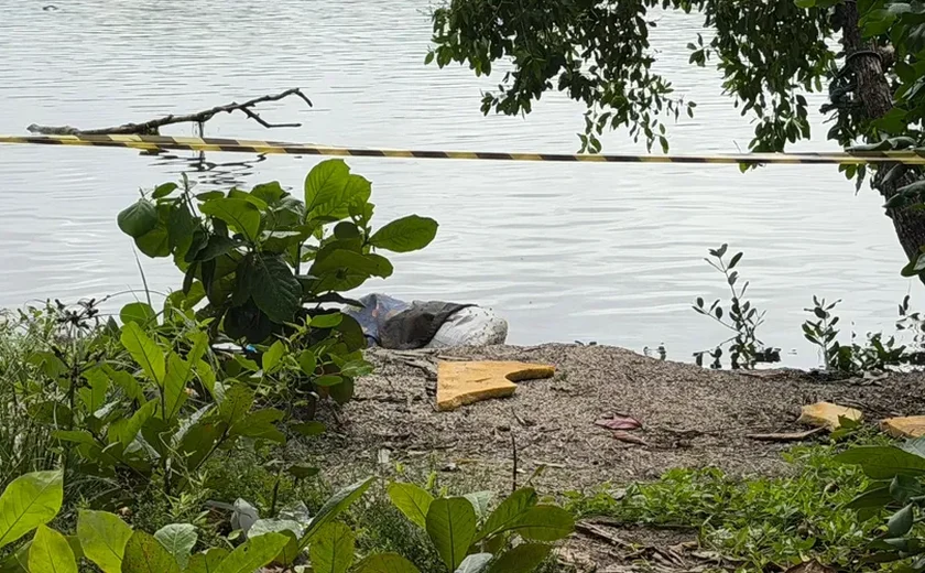 Corpo é encontrado dentro de saco às margens da Lagoa Mundaú sem cabeça e sem pernas
